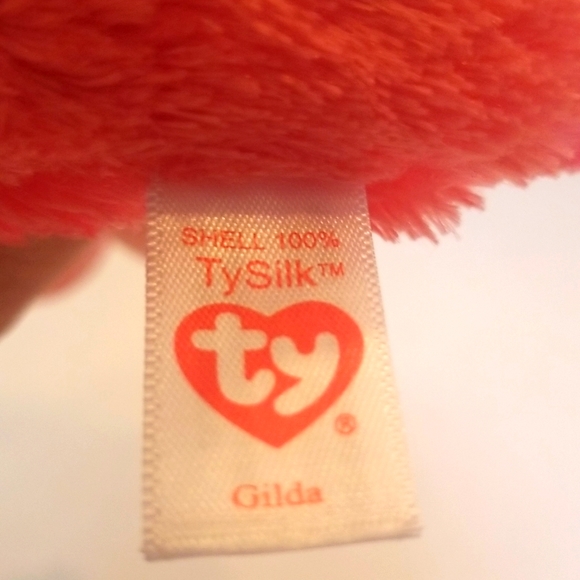 **2/$10** NEW Ty Beanie Boo Tysilk Gilda the Pink Flamingo 2020 - Picture 7 of 9